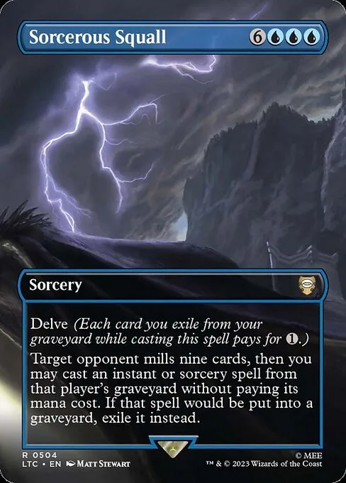 Sorcerous Squall · Tales of Middle-earth Commander 504/591