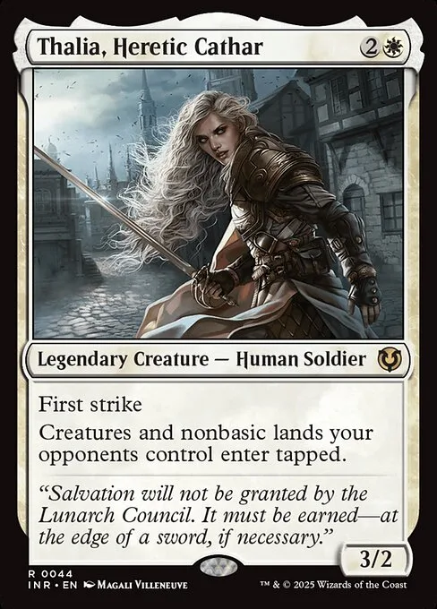 Thalia, Heretic Cathar · Innistrad Remastered 44/495