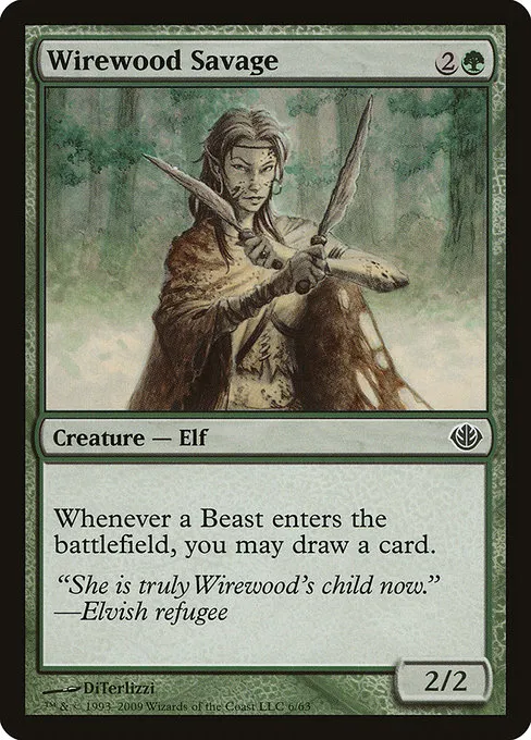 Wirewood Savage · Duel Decks: Garruk vs. Liliana 6/63