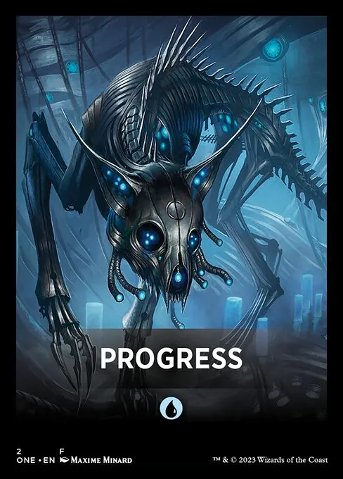Progress · Phyrexia: All Will Be One Jumpstart Front Cards 2/5