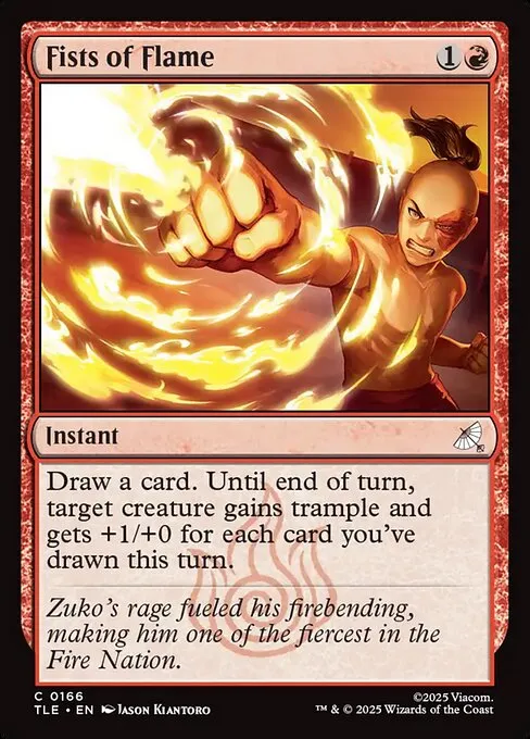 Fists of Flame · Avatar: The Last Airbender Eternal 166/317
