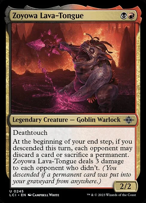 Zoyowa Lava-Tongue · The Lost Caverns of Ixalan 245/416
