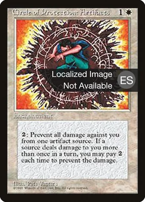 Circle of Protection: Artifacts · Fourth Edition Foreign Black Border 13/378