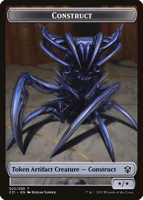 Construct · Commander 2021 Tokens 22/30