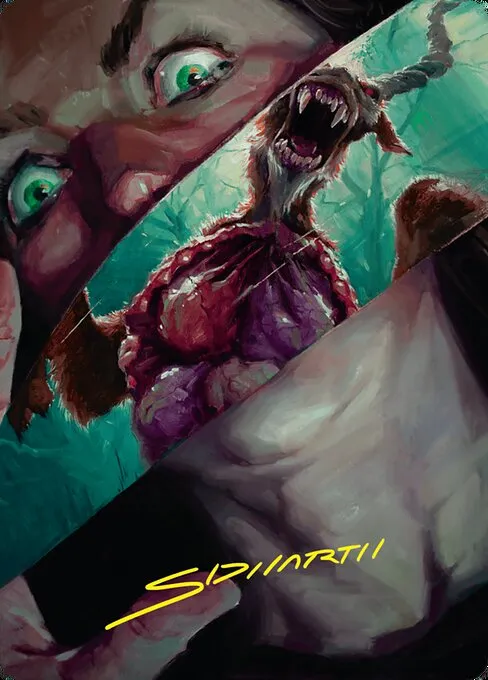 Hauntwoods Shrieker // Hauntwoods Shrieker · Duskmourn: House of Horror Art Series 40/54