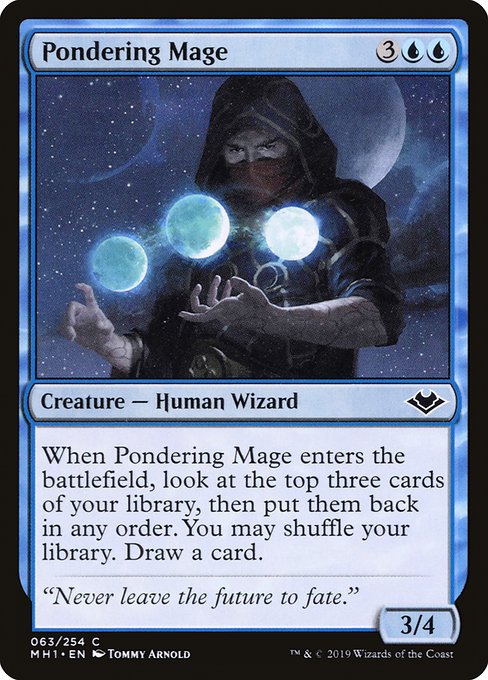 Pondering Mage · Modern Horizons 63/255