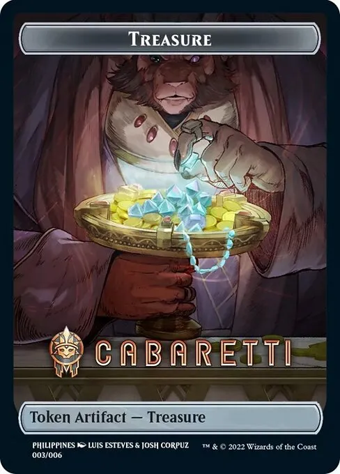 Treasure · Streets of New Capenna Southeast Asia Tokens 3/6