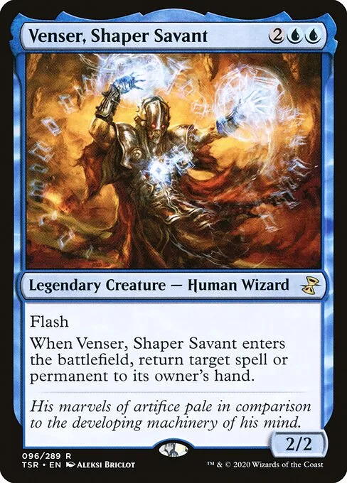 Venser, Shaper Savant · Time Spiral Remastered 96/411