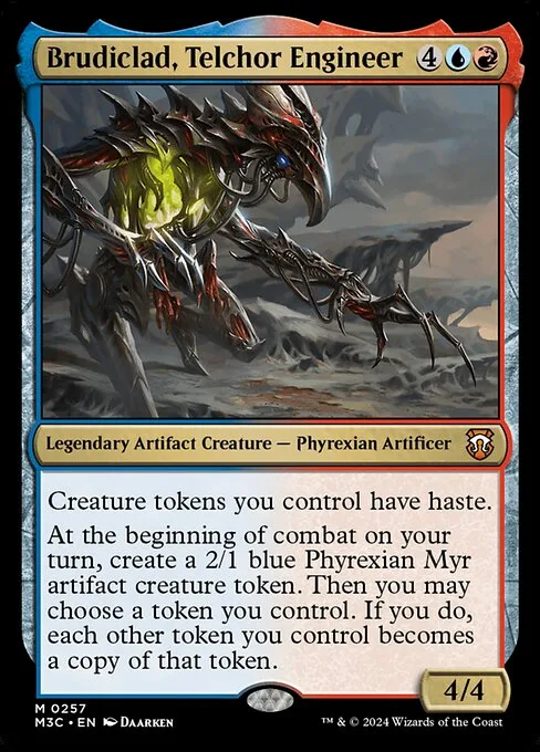 Brudiclad, Telchor Engineer · Modern Horizons 3 Commander 257/398