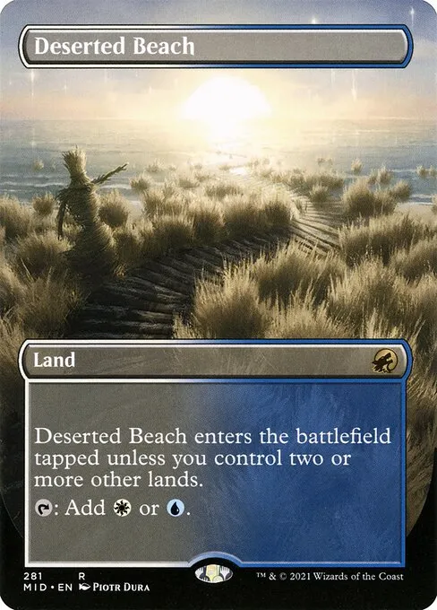 Deserted Beach · Innistrad: Midnight Hunt 281/399