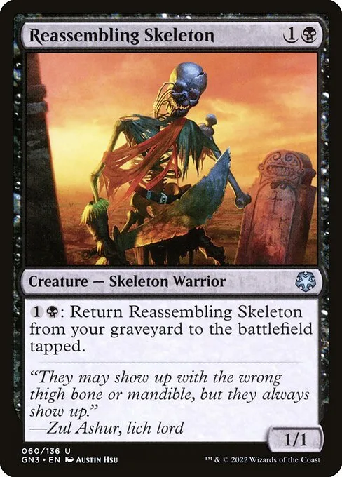 Reassembling Skeleton · Game Night: Free-for-All 60/135