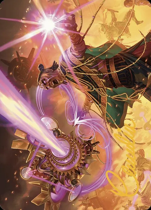 Cosmium Blast // Cosmium Blast · The Lost Caverns of Ixalan Art Series 1/81