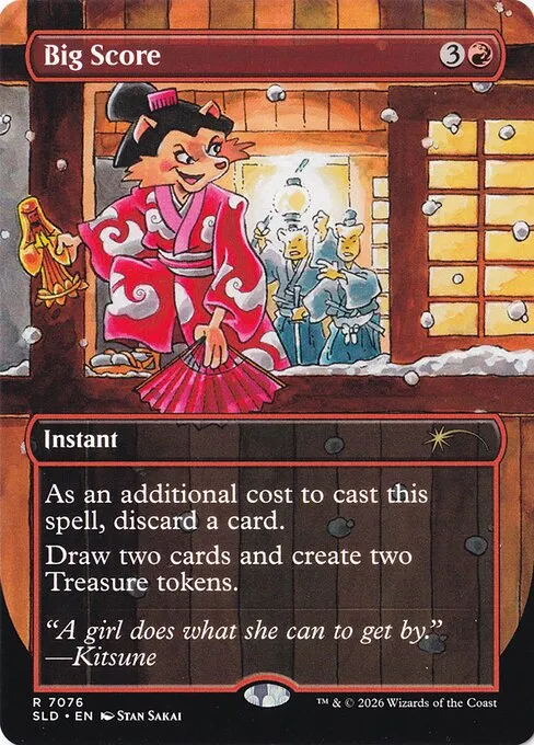 Big Score · Secret Lair Drop 7076/2547
