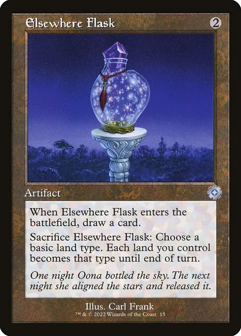 Elsewhere Flask · The Brothers' War Retro Artifacts 15/189