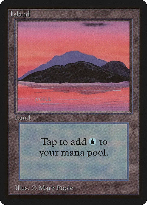 Island · Limited Edition Beta 293/302