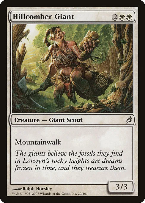 Hillcomber Giant · Lorwyn 20/301