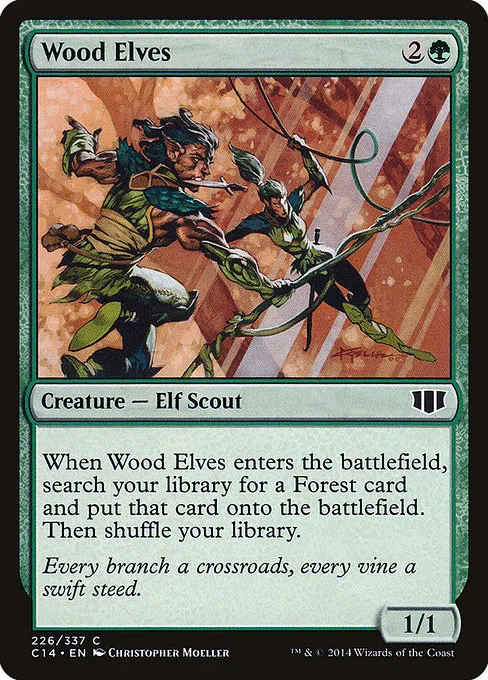Wood Elves · Commander 2014 226/337