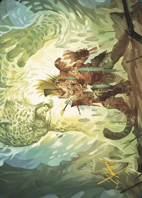 Might of the Ancestors // Might of the Ancestors · The Lost Caverns of Ixalan Art Series 2/81