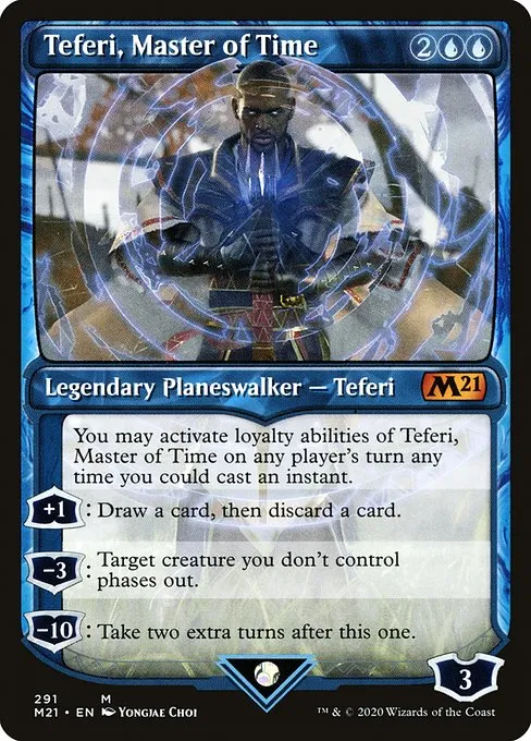 Teferi, Master of Time · Core Set 2021 291/397