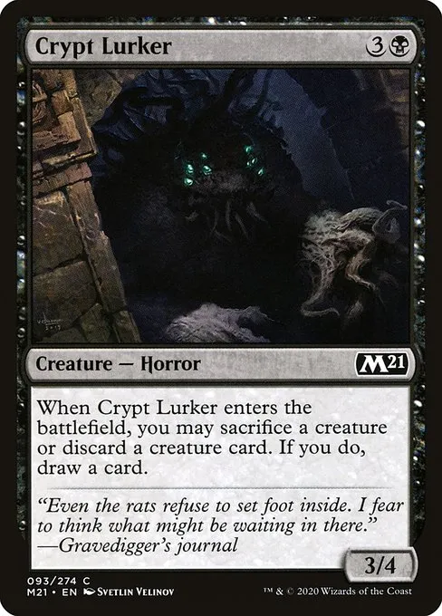 Crypt Lurker · Core Set 2021 93/397
