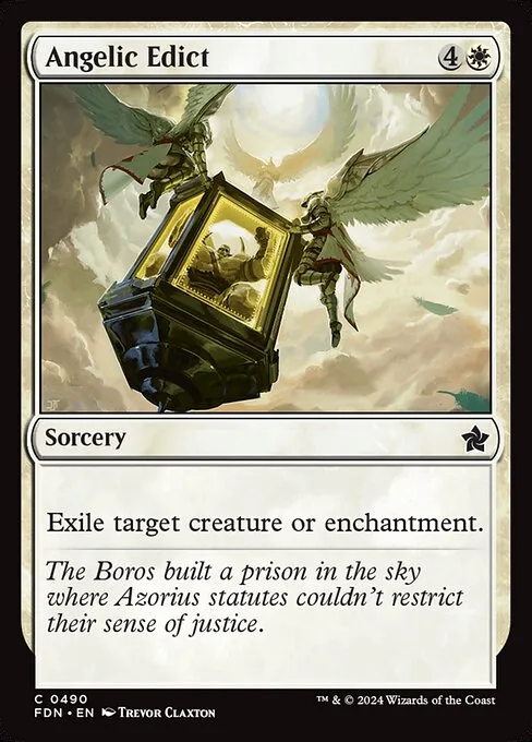 Angelic Edict · Foundations 490/771