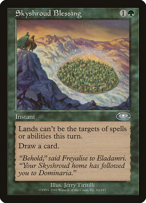 Skyshroud Blessing · Planeshift 92/146
