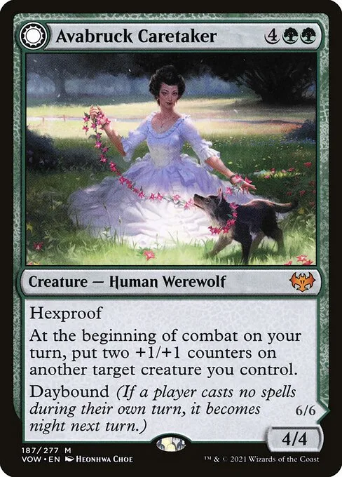Avabruck Caretaker // Hollowhenge Huntmaster · Innistrad: Crimson Vow 187/423