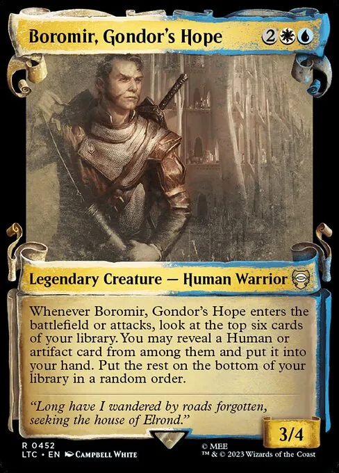 Boromir, Gondor's Hope · Tales of Middle-earth Commander 452/591