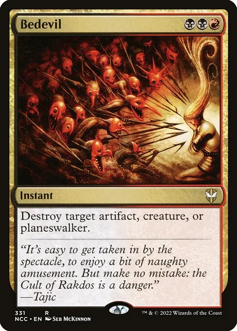 Bedevil · New Capenna Commander 331/447