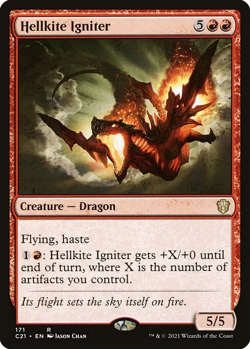 Hellkite Igniter · Commander 2021 171/409