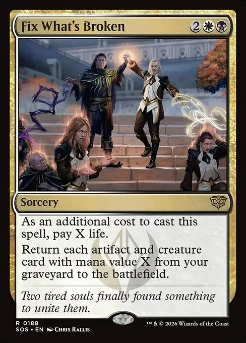 Fix What's Broken · Secrets of Strixhaven 188/368