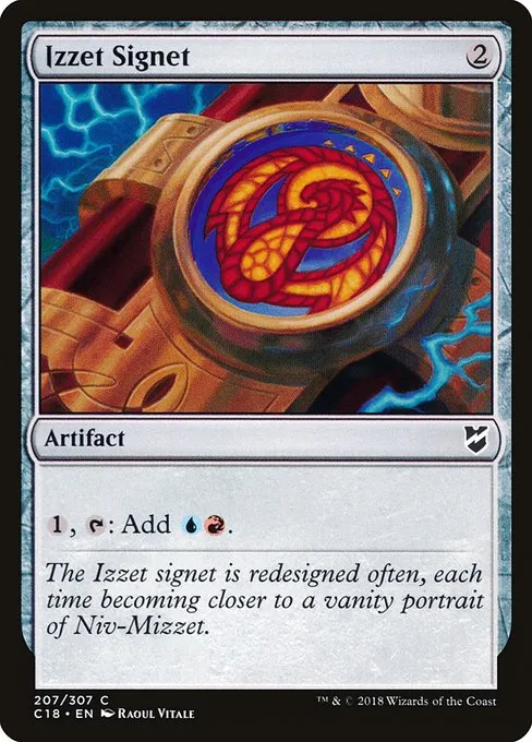 Izzet Signet · Commander 2018 207/307