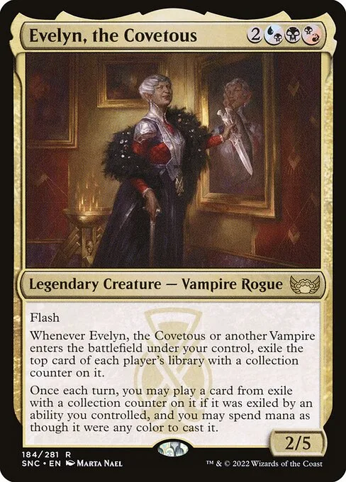 Evelyn, the Covetous · Streets of New Capenna 184/513