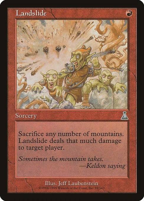 Landslide · Urza's Destiny 92/143