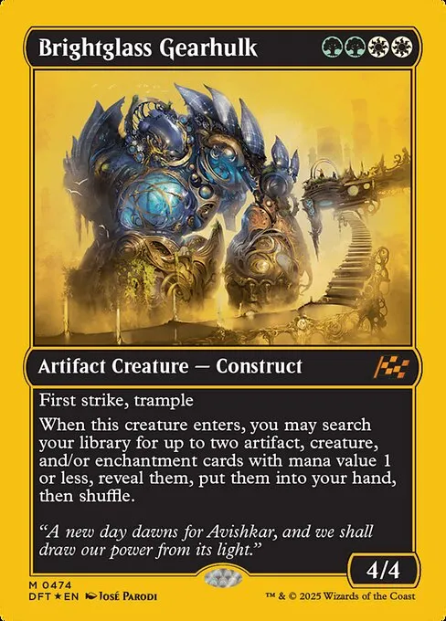Brightglass Gearhulk · Aetherdrift 474/553