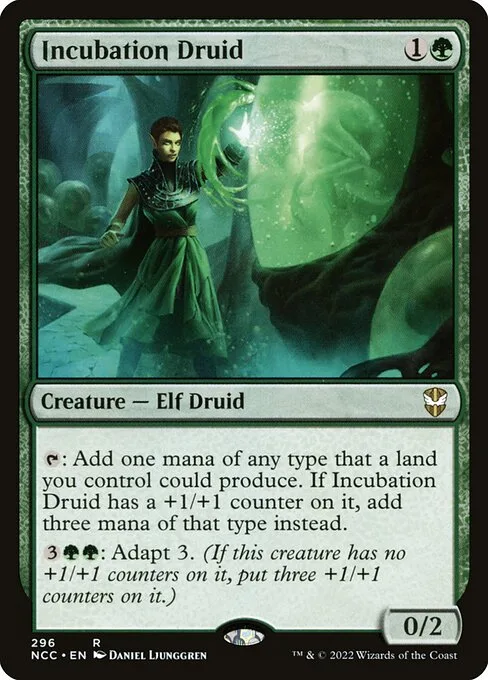 Incubation Druid · New Capenna Commander 296/447