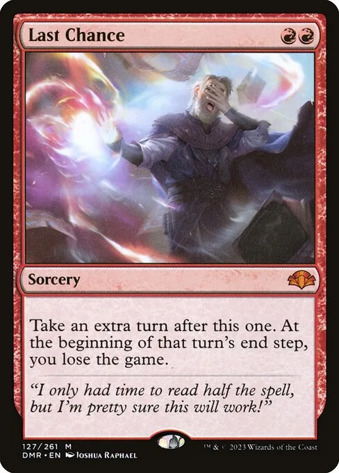 Last Chance · Dominaria Remastered 127/457