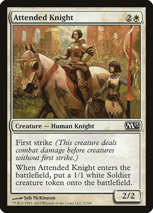 Attended Knight · Magic 2013 5/249