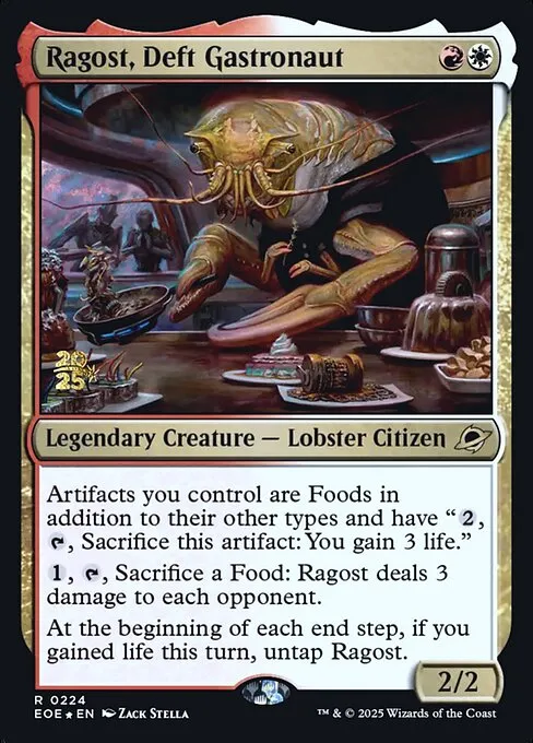 Ragost, Deft Gastronaut · Edge of Eternities Promos 224s/160