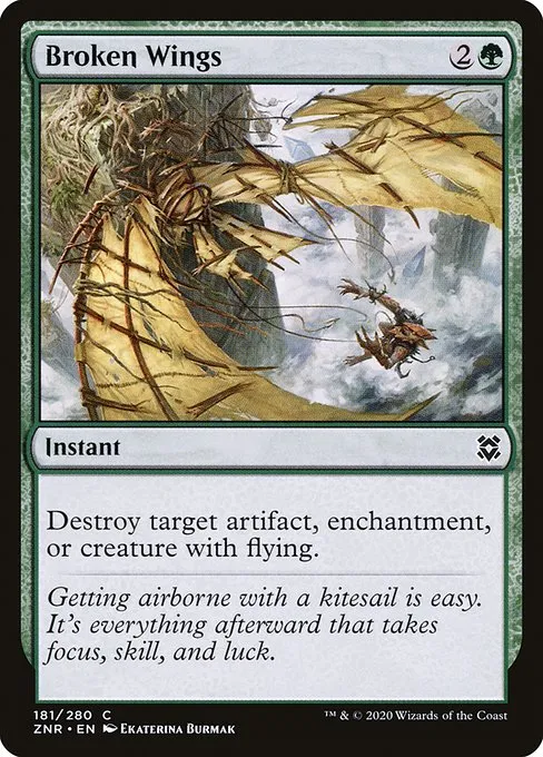 Broken Wings · Zendikar Rising 181/407