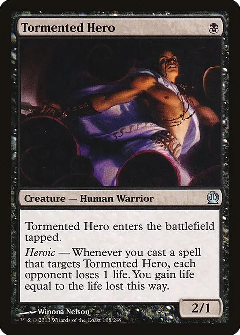 Tormented Hero · Theros 108/249