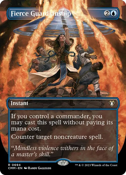 Fierce Guardianship · Commander Masters 694/1067