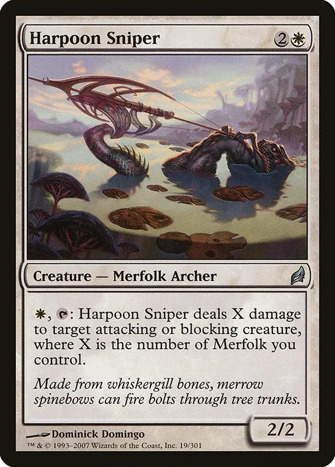 Harpoon Sniper · Lorwyn 19/301