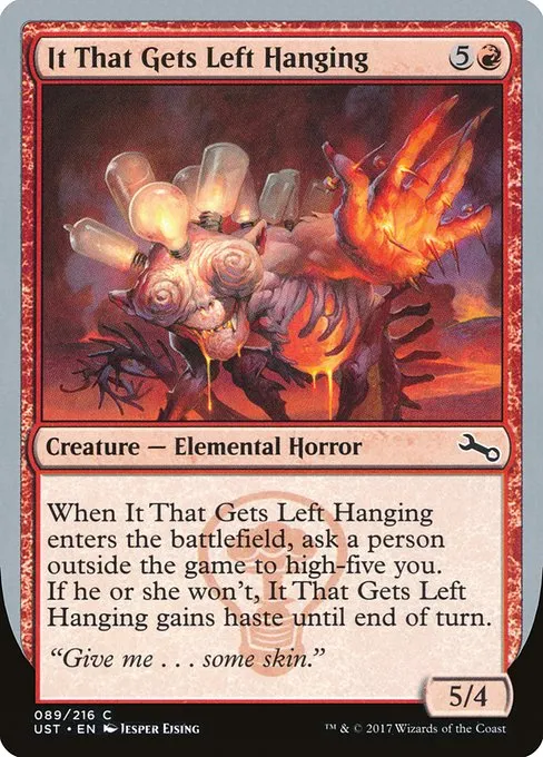 It That Gets Left Hanging · Unstable 89/268
