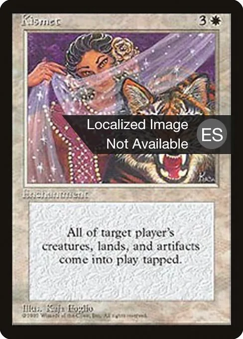 Kismet · Fourth Edition Foreign Black Border 33/378