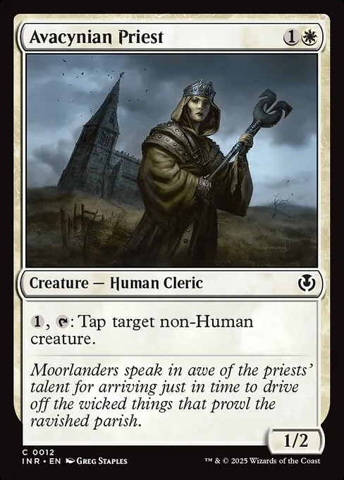 Avacynian Priest · Innistrad Remastered 12/495