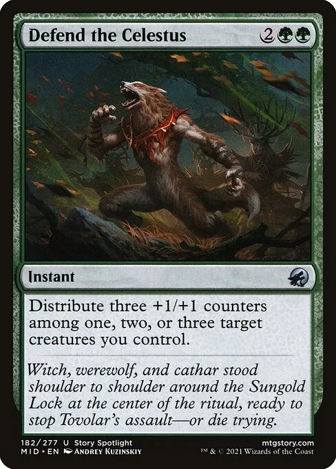 Defend the Celestus · Innistrad: Midnight Hunt 182/399