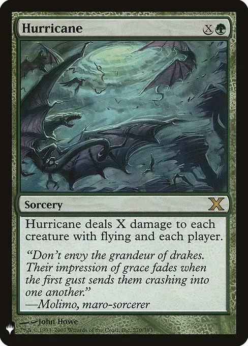 Hurricane · The List 10E-270/5050