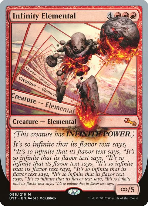 Infinity Elemental · Unstable 88/268