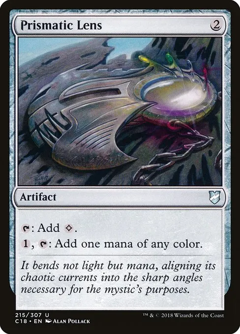 Prismatic Lens · Commander 2018 215/307